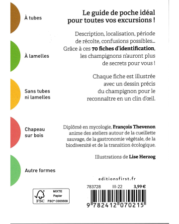 Guide des champignons. de Collectif  Achat livres - Ref R320146187 