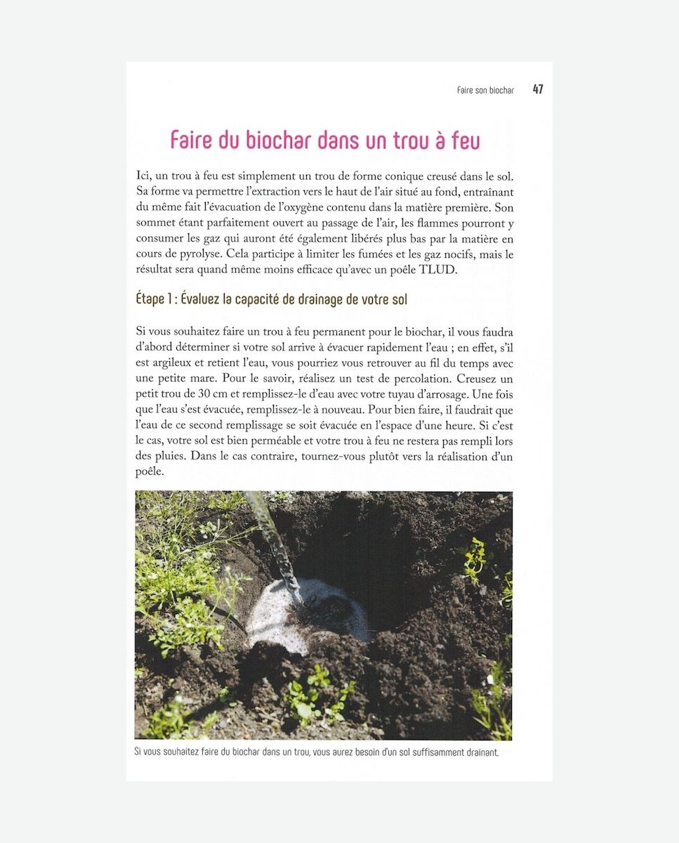 Livre Jardiner Avec Le Biochar - Graines Baumaux